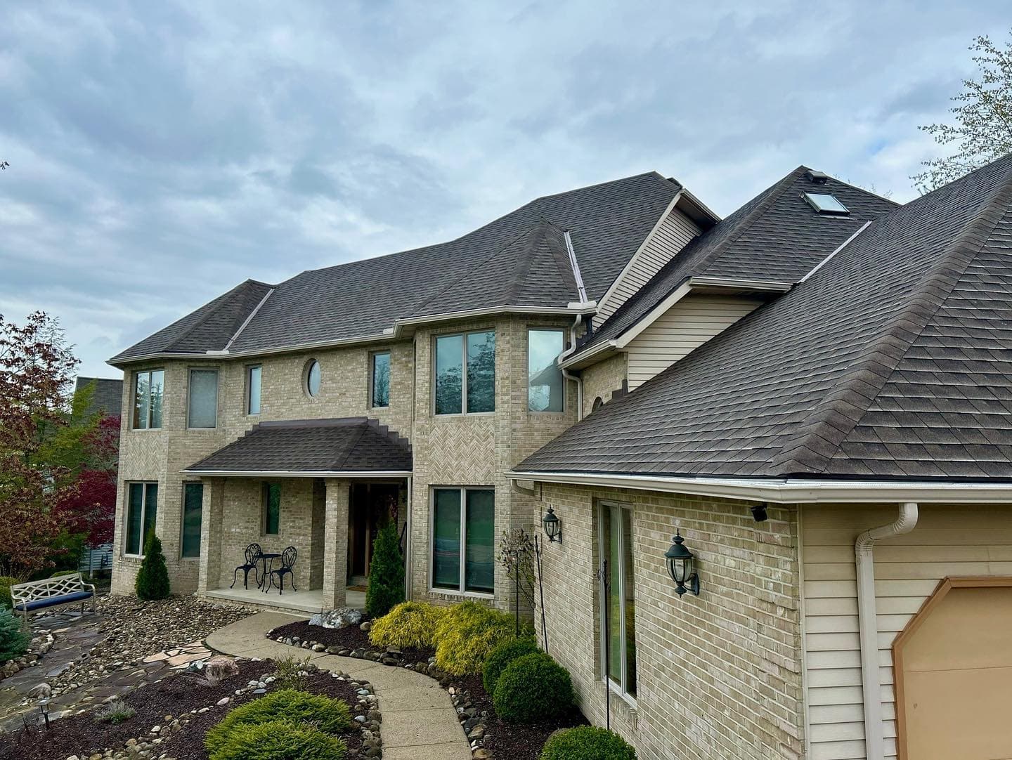 Clean install on traditional Ohio home — Zipco Gutters Cleveland