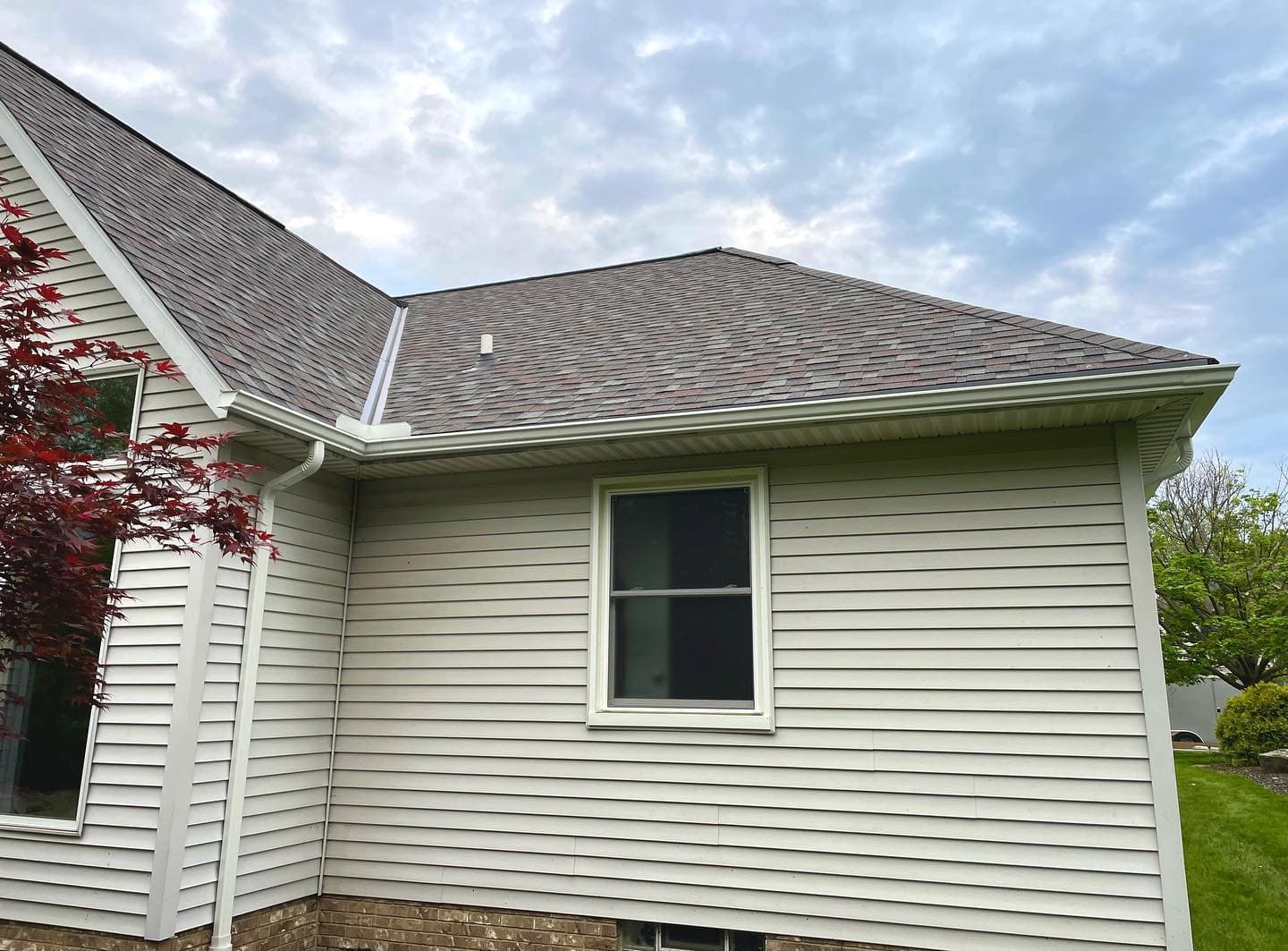 Zipco Leaf Shield perforated aluminum leaf guard installation — Zipco Gutters Cleveland